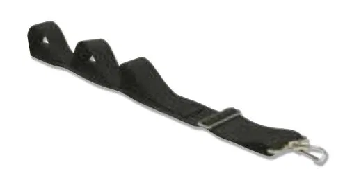 F17726 – IMMI Tie Down Strap, Fishing Rod 30 Inch To 65 Inch Length J Hook On Both Ends Black Polyester Webbing Singl...